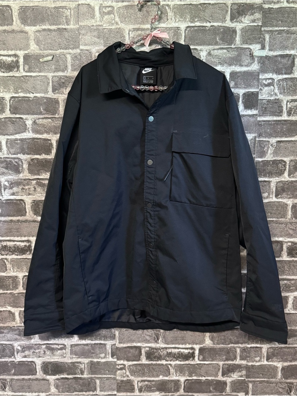Nike SB Jacket coat Insulated Black Heavy Duty